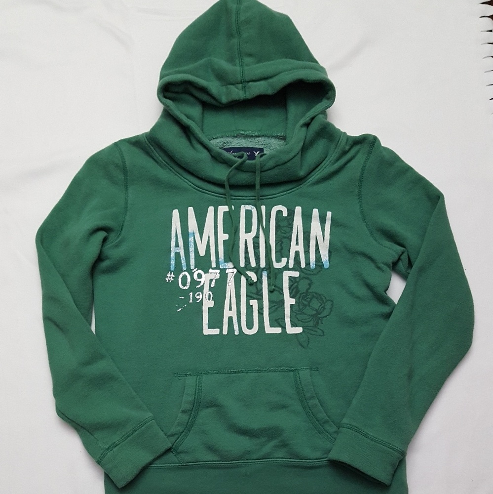 American Eagle Cowl Neck Hoodie